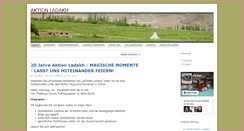 Desktop Screenshot of aktion-ladakh.org