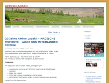Tablet Screenshot of aktion-ladakh.org